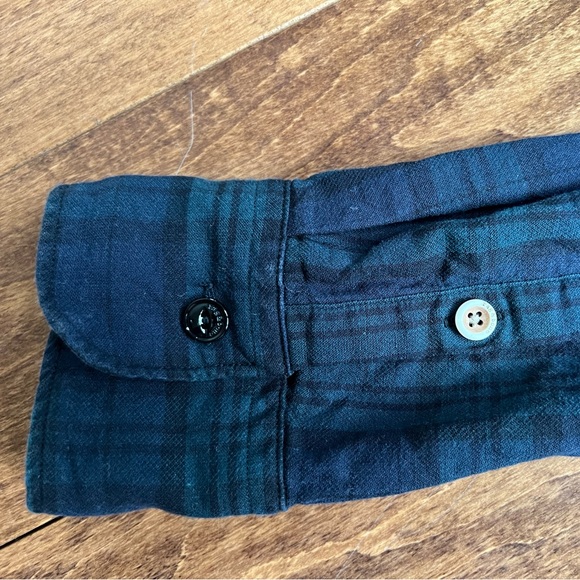 Rag & Bone black watch flannel shirt - Picture 6 of 6